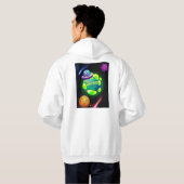 Geboren om te zweven hoodie (Achterkant volledig)