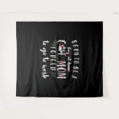 Geboren om thuis te blijven... moeder moet naar hu wandkleed (Voorkant (horizontaal))