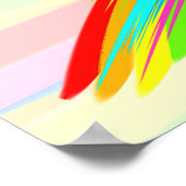 GEBOREN OM TUMBLE GYMNASTICS POSTER (Hoek)