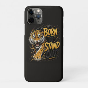 Geboren om uit te blinken – Krachtige Tijger Stree Case-Mate iPhone Case