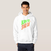 Geboren om uit te komen hoodie (Voorkant volledig)