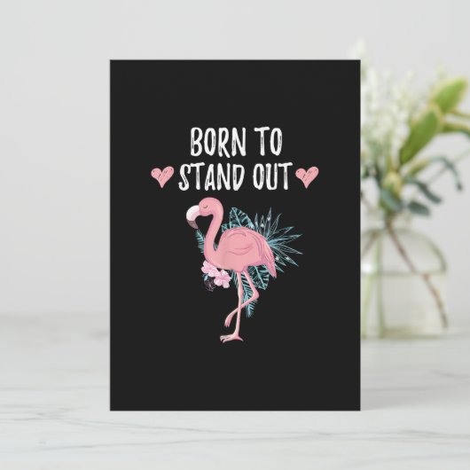 Geboren om uit te staan, Geweldige met stutflaming Save The Date (Staand voorkant)