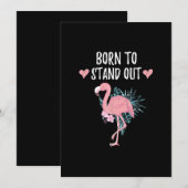 Geboren om uit te staan, Geweldige met stutflaming Save The Date (Voorkant / Achterkant)