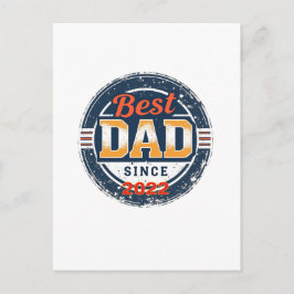 Geboren om vader te zijn - Gepersonaliseerde jaar Briefkaart