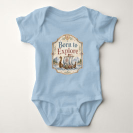 Geboren om Viking Baby Nursery te verkennen Romper