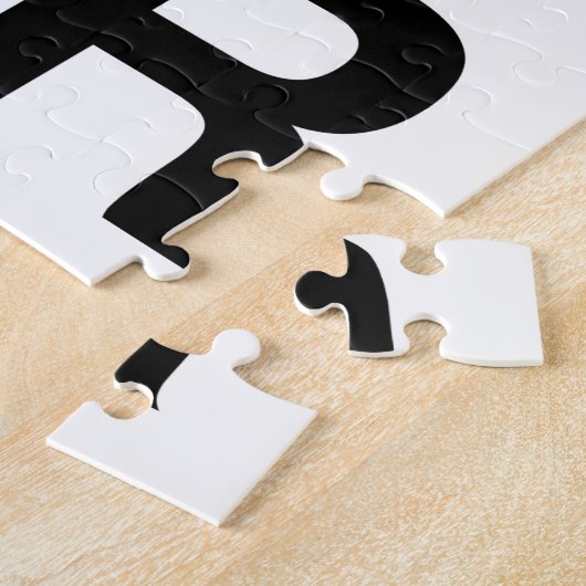 Geboren om voetbal te spelen legpuzzel (Zijkant)