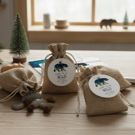 Geboren om vrij Baby shower te zijn Bedankjes Labels