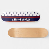 Geboren om vrij design te zijn persoonlijk skateboard (Horizontaal)