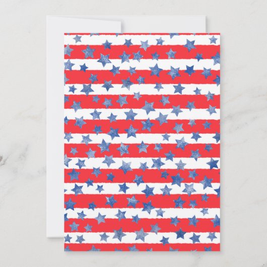 Geboren om vrij te zijn American Bold Eagle verjaa Kaart (Achterkant)