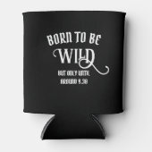 Geboren om vrij te zijn | Gepersonaliseerde Koelbo Blikjeskoeler (Voorkant)