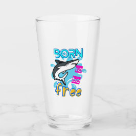 GEBOREN OM VRIJ TE ZIJN GLAS