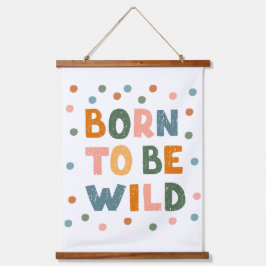 Geboren om vrij te zijn hangend wandkleed