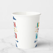 Geboren om vrij te zijn papieren bekers (Links)