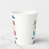 Geboren om vrij te zijn papieren bekers (Rechts)