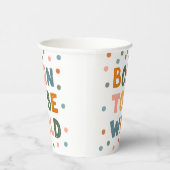 Geboren om vrij te zijn papieren bekers (Rechts)