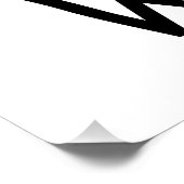 Geboren om vrij te zijn perfect poster (Hoek)