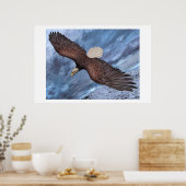 Geboren om vrij te zijn poster (Keuken)