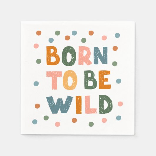 Geboren om vrij te zijn servet (Voorkant)
