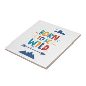 Geboren om vrij te zijn tegeltje (Zijkant)