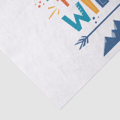 Geboren om vrij te zijn tissuepapier (Detail)