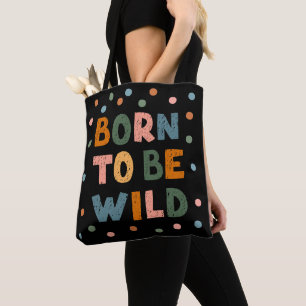 Geboren om vrij te zijn tote bag