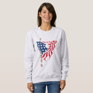 Geboren om vrijheid te zijn Vuilshirt voor dames Trui