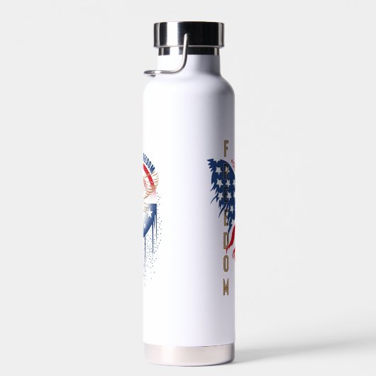 Geboren om vrijheid te zijn | waterfles (Rechts)