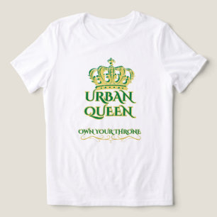 GEBOREN OM VROUWEN WIT & GEEL GROEN GRAPHIC TE LEI Tri-Blend SHIRT