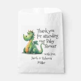 Geboren om vuur te ademen Baby shower Dank u Bedankzakje