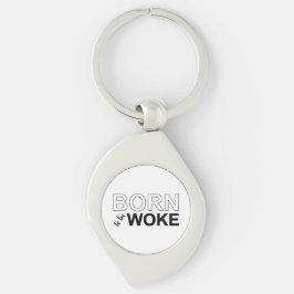 Geboren om wakker te zijn sleutelhanger