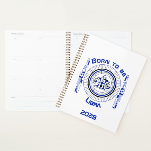 Geboren om Weegschaal te zijn Planner (Display)