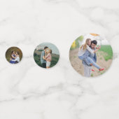 Geboren om wild Baby shower Foto Confetti (Achterkanten)