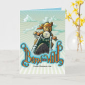 Geboren om Wild te worden Kaart (Gele Bloem)