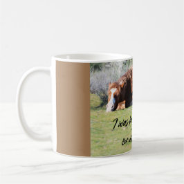 Geboren om wild te worden koffiemok