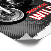 Geboren om wild te worden poster (Hoek)