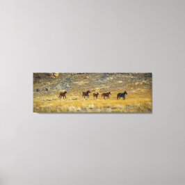 Geboren om Wild te zijn. Canvas Afdruk