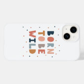 Geboren om Wild te zijn Case-Mate iPhone Case (Achterkant (horizontaal))