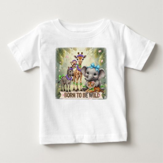 Geboren om wild te zijn - Jungle babies - (Voorkant)