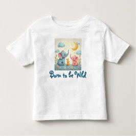 Geboren om Wild te zijn Kinder Shirts