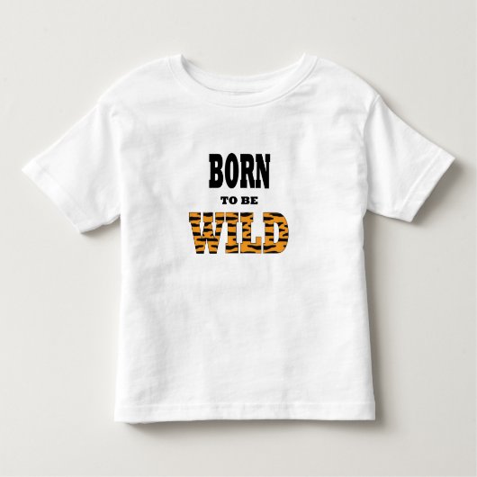 Geboren om Wild te zijn Kinder Shirts (Voorkant)