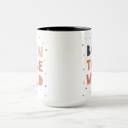 Geboren om Wild te zijn Mok (Midden)