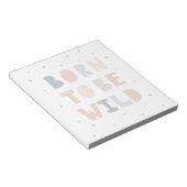 Geboren om Wild te zijn Notitieblok (Schuin)