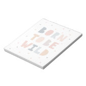 Geboren om Wild te zijn Notitieblok (Linkerzijde)