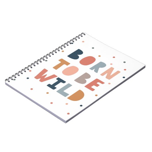 Geboren om Wild te zijn Notitieboek (Linkerzijde)