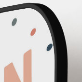 Geboren om Wild te zijn Pickleball Paddle (Links Detail)