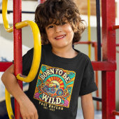 Geboren om wild te zijn Retro Biker T-shirt