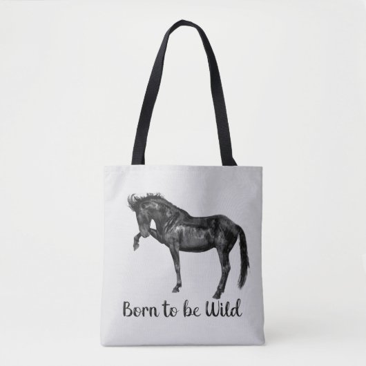 Geboren om Wild te zijn Tote Bag (Voorkant)