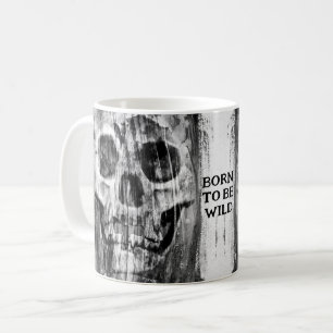 Geboren om wild te zijn. Verweerd Koffiemok