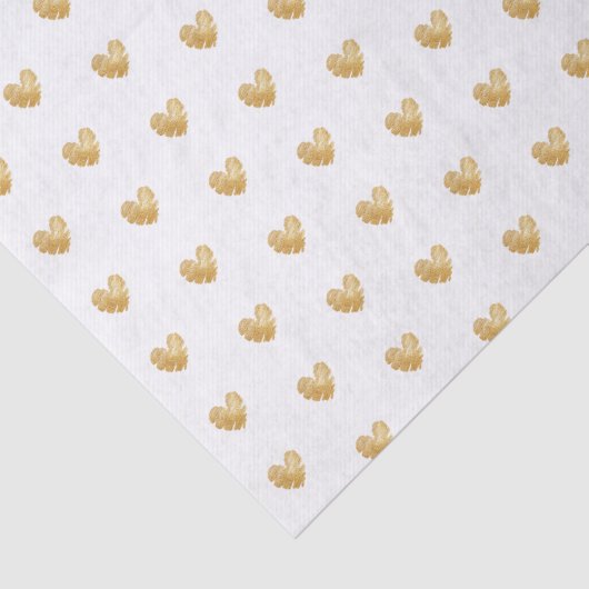 Geboren om wit en goud weefselpapier te schijnen tissuepapier (Detail)