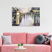 Geboren onder een slecht teken canvas afdruk (Insitu (Woonkamer))